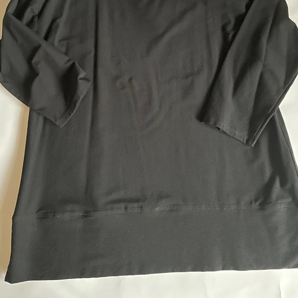 Eileen Fisher black tunic, size M - Picture 9 of 10
